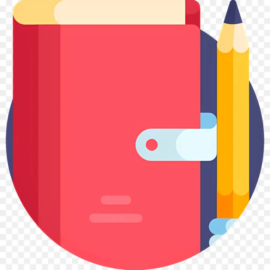 Carnet De Notes，Carnet Rouge PNG