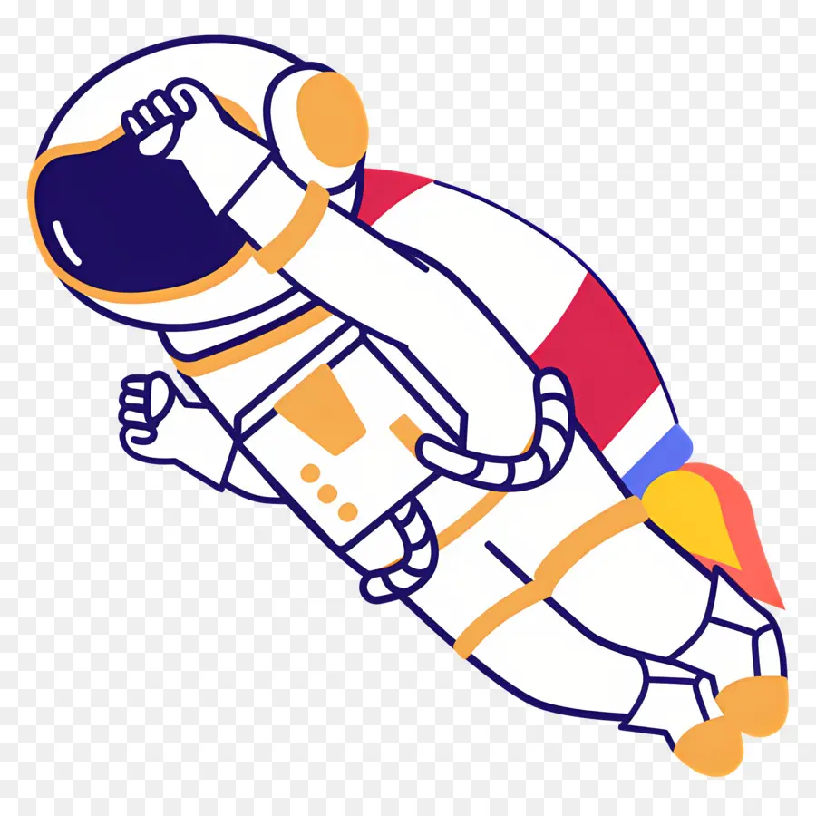 Astronaute，Astronaute Avec Cape PNG