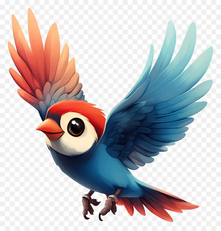 Oiseau Flappy，Oiseau Coloré PNG