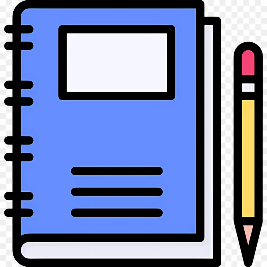 Carnet De Notes，Carnet Et Crayon PNG