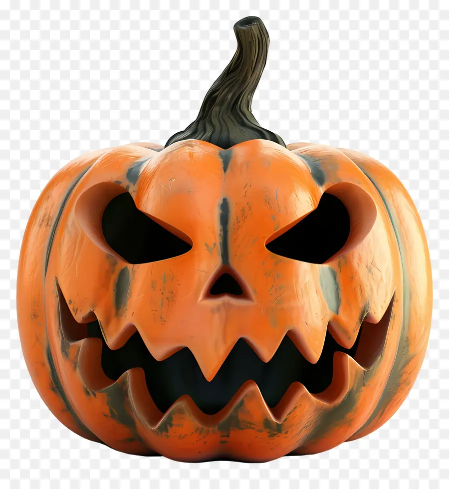 Citrouille D'halloween Animée，Citrouille Effrayante PNG