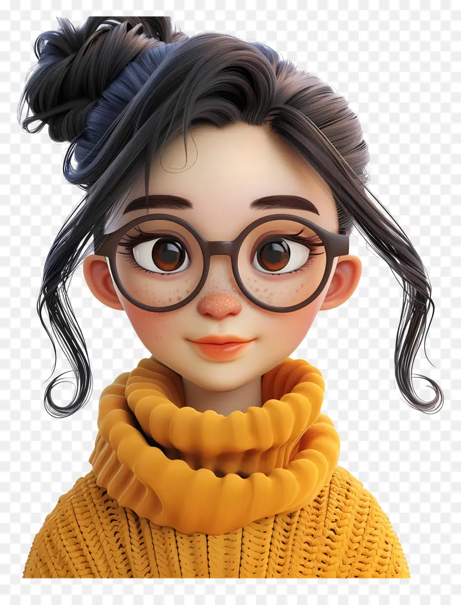 Avatar De Femme 3d，Personnage PNG