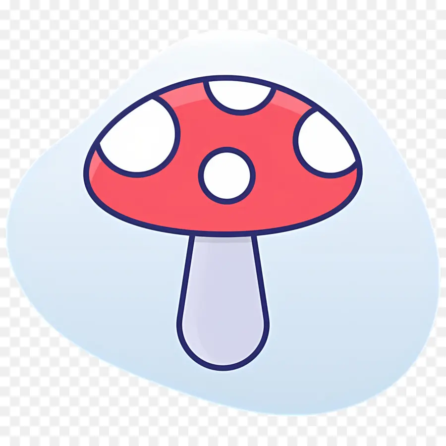 Champignon，Rouge PNG