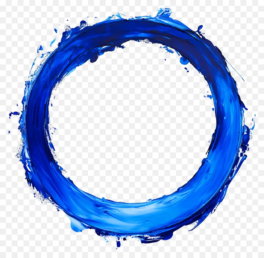 Cadre Cercle Bleu，Cercle PNG