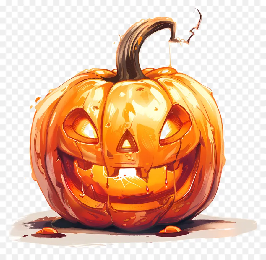 Citrouille D'halloween Animée，Citrouille PNG