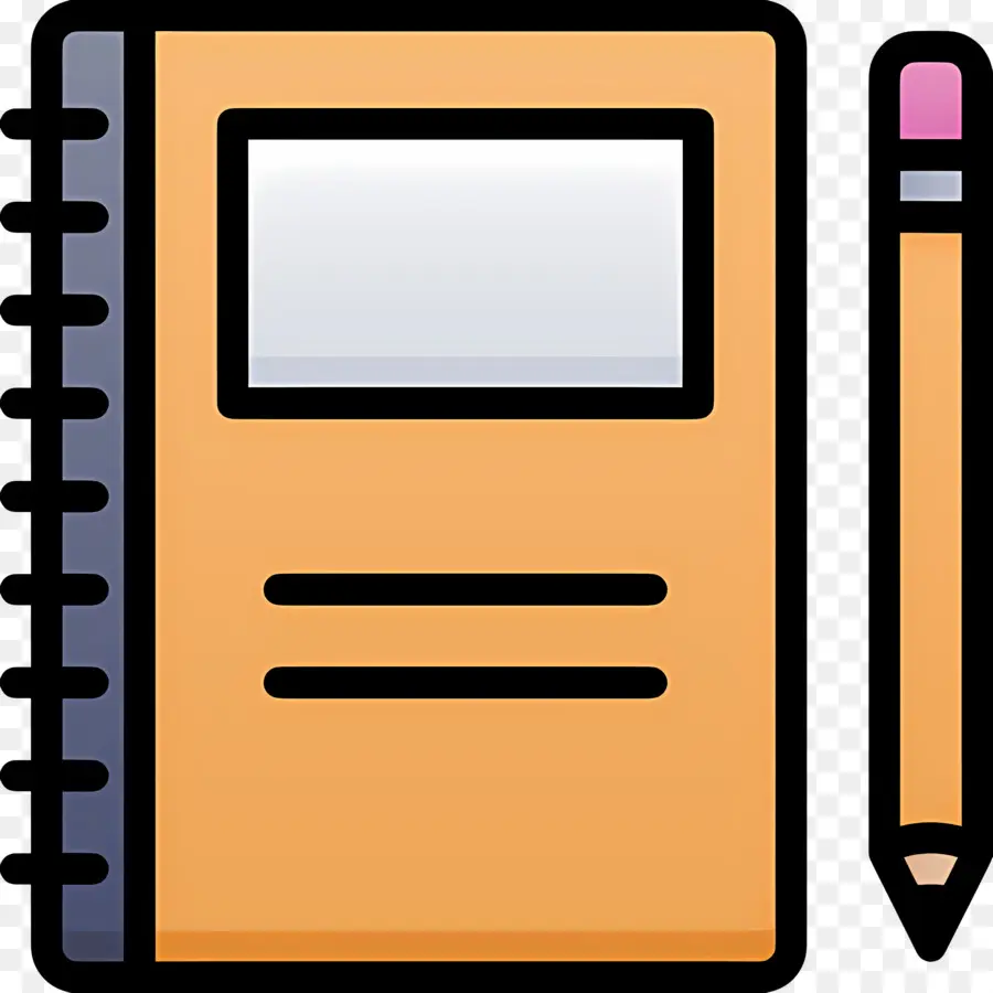 Carnet De Notes，Carnet Et Crayon PNG