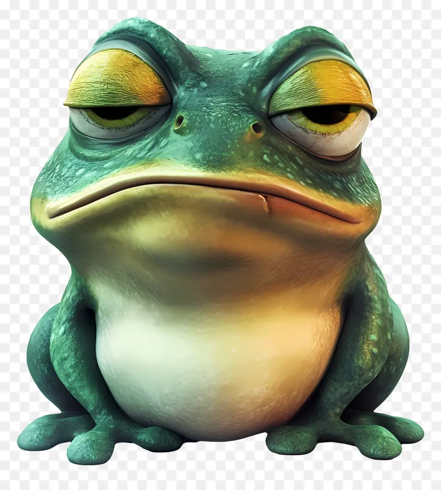 Emoji Grenouille，Grenouille PNG