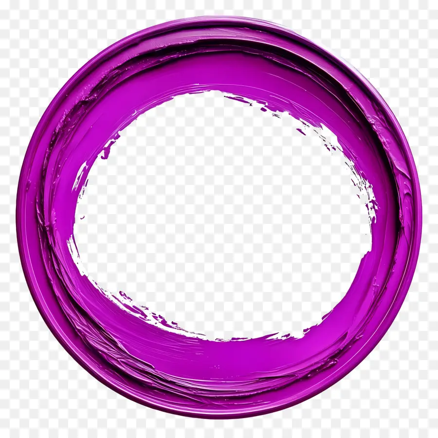 Cadre De Cercle，Cercle Violet PNG