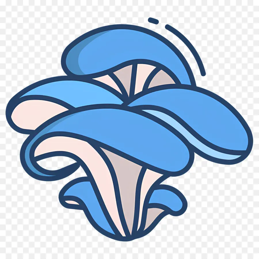 Champignon，Champignon Bleu PNG