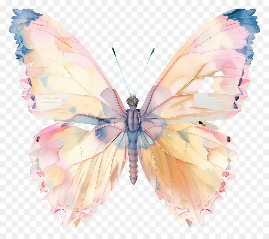 Papillon Pastel，Papillon PNG