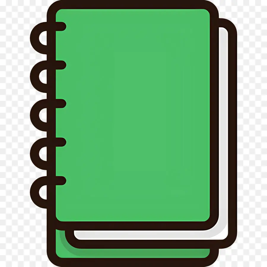 Carnet De Notes，Carnet Vert PNG