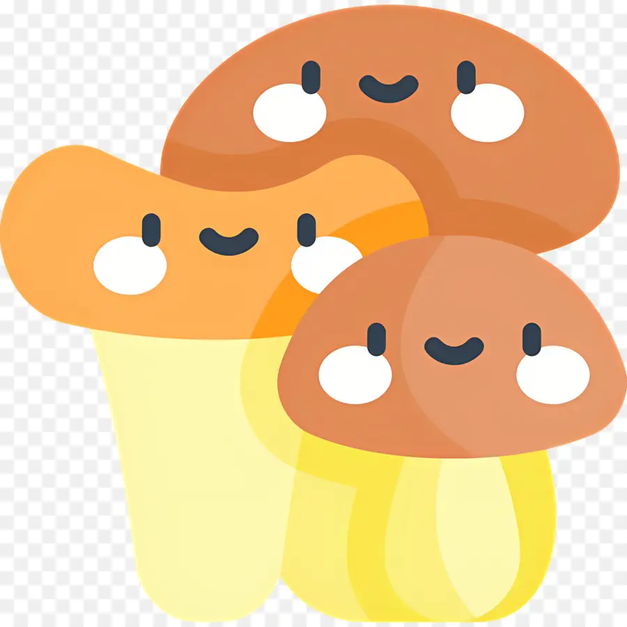 Champignon，Champignons Mignons PNG