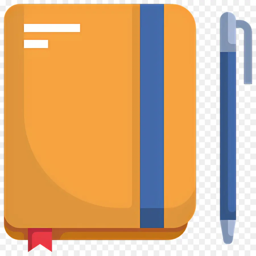 Carnet De Notes，Carnet Orange PNG