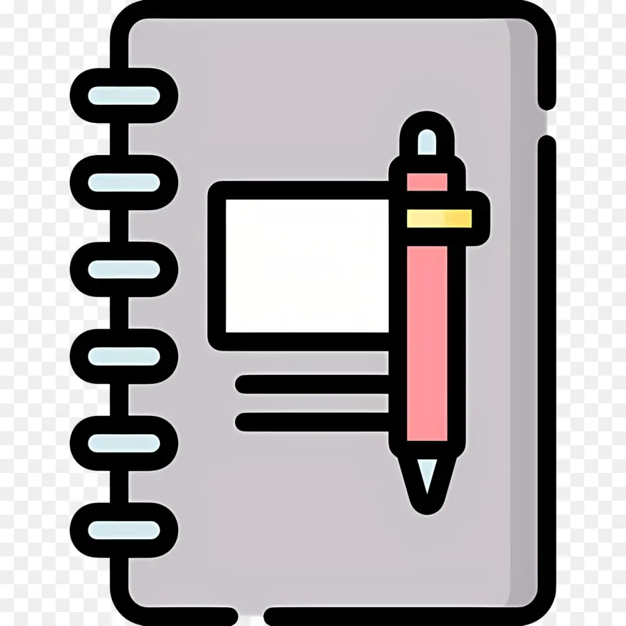 Carnet De Notes，Spirale PNG