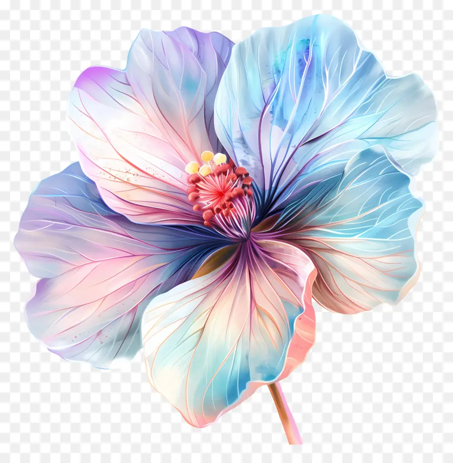 Fleur Pastel，Fleur Colorée PNG