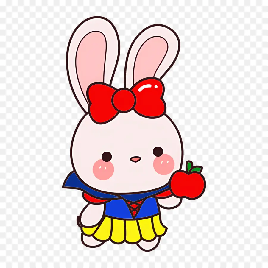 Lapin Mignon，Lapin De Dessin Animé PNG