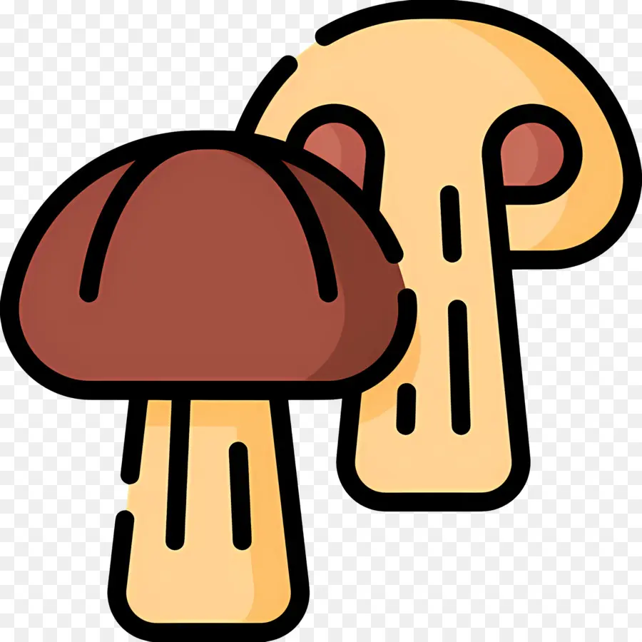 Champignon，Champignons Mignons PNG