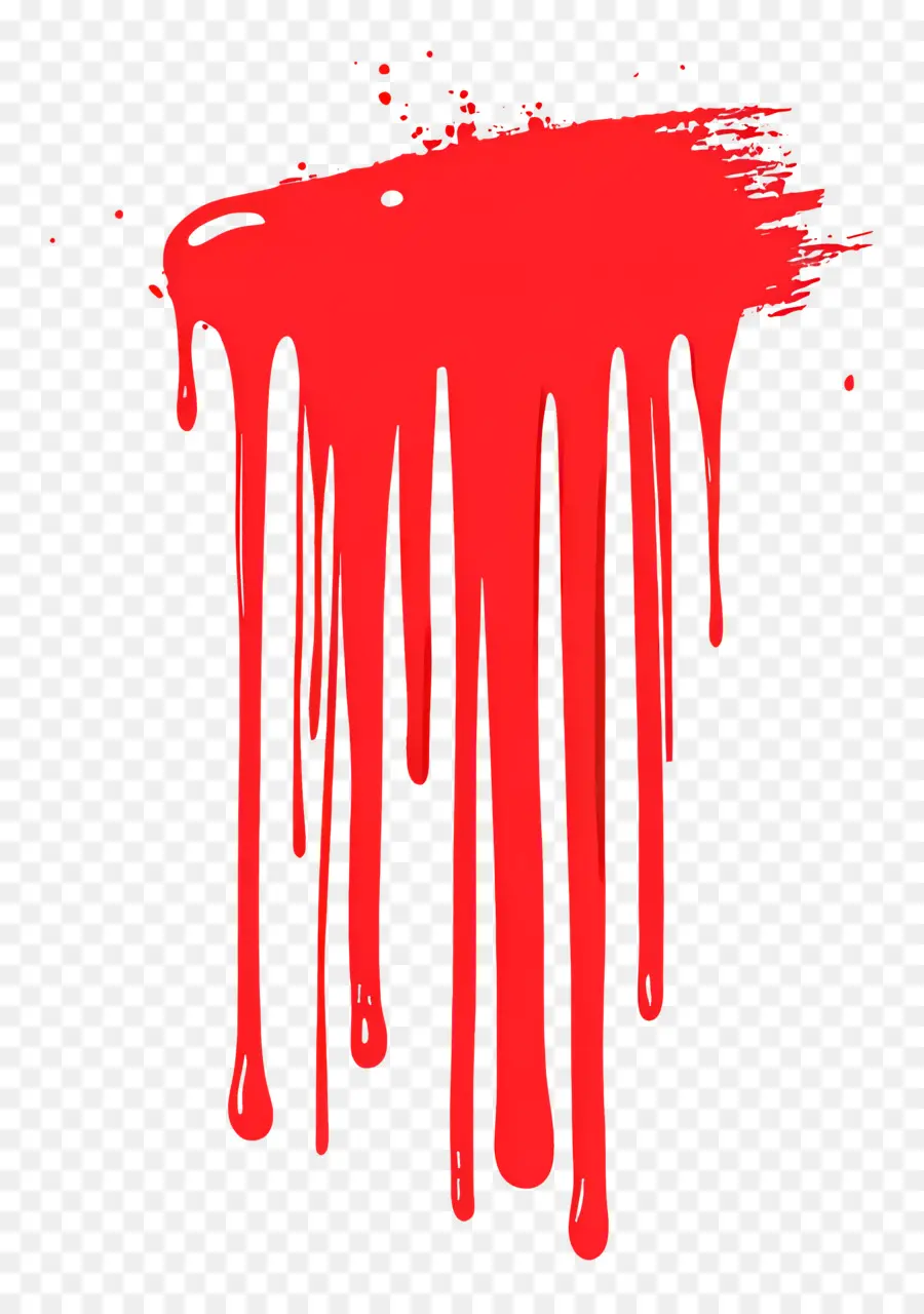 Tache De Sang，Éclaboussure De Peinture Rouge PNG