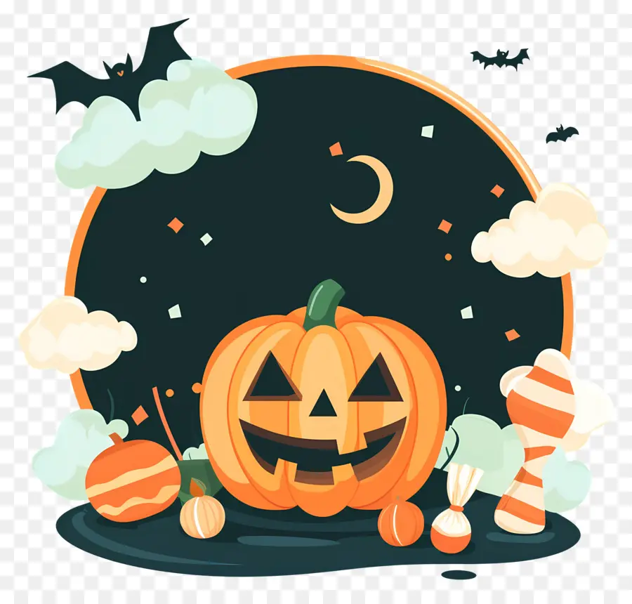 Citrouille D'halloween，Citrouille Lanterne PNG