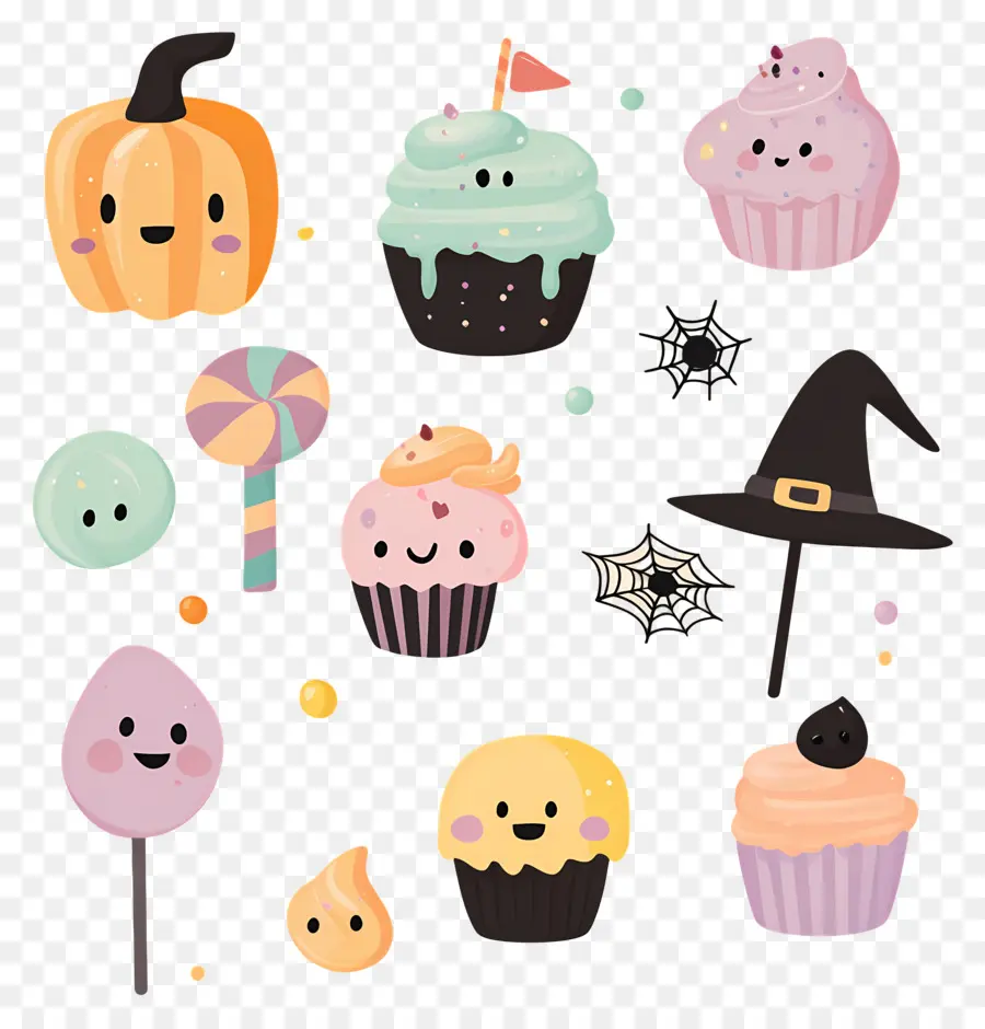 Bonbons D'halloween，Friandises D'halloween PNG