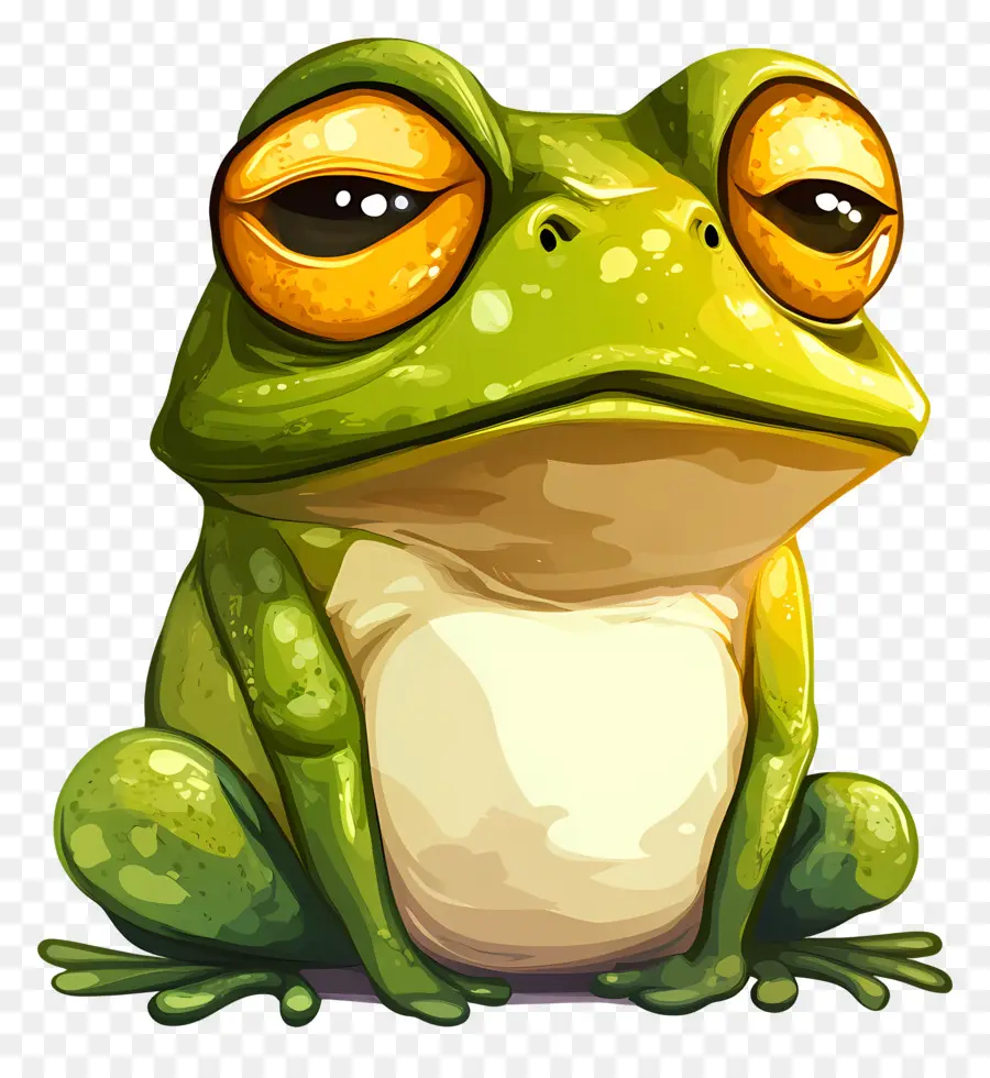 Emoji Grenouille，Grenouille PNG