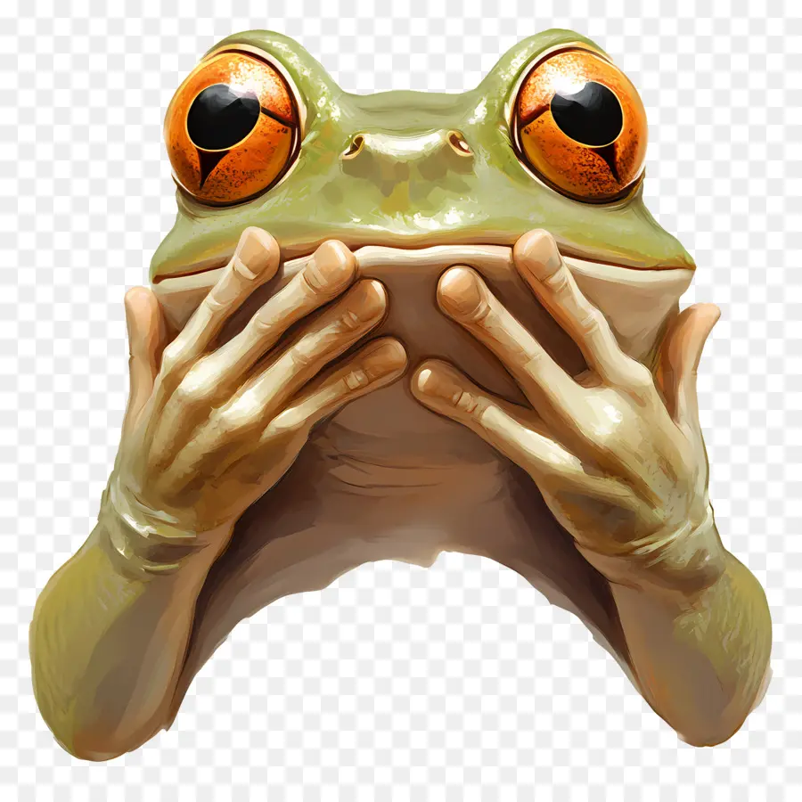 Emoji Grenouille，Grenouille PNG