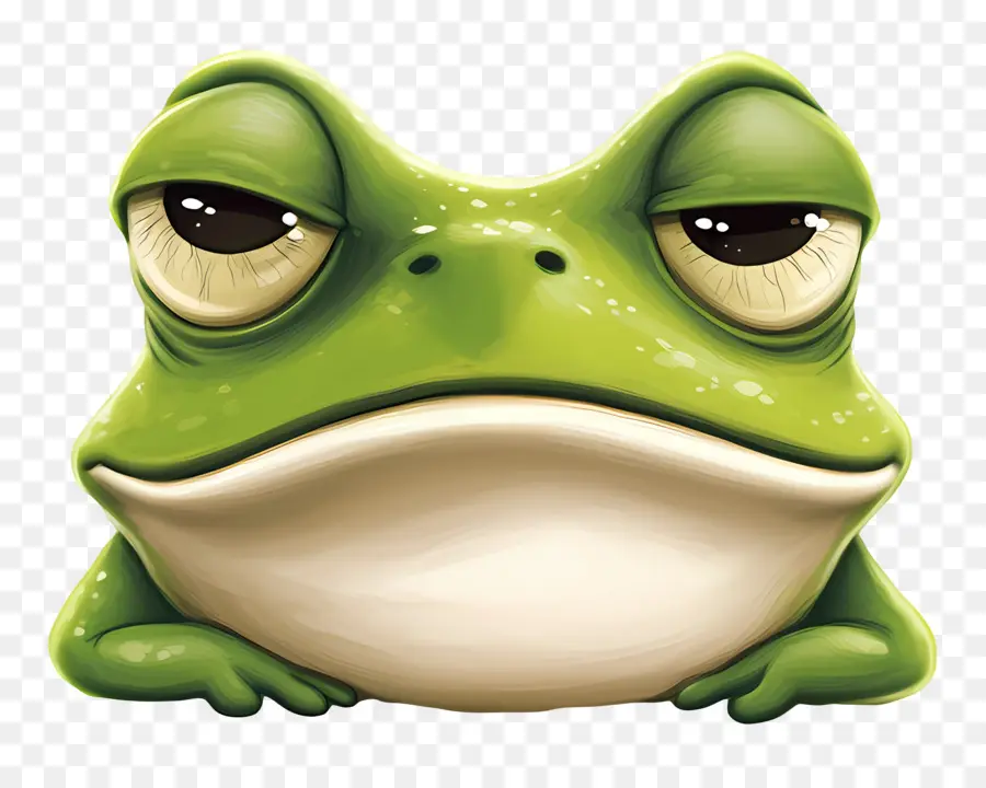 Emoji Grenouille，Grenouille PNG