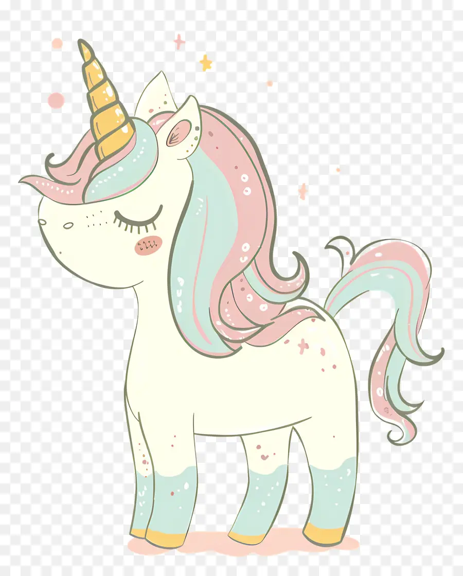 Licorne Pastel，Licorne PNG