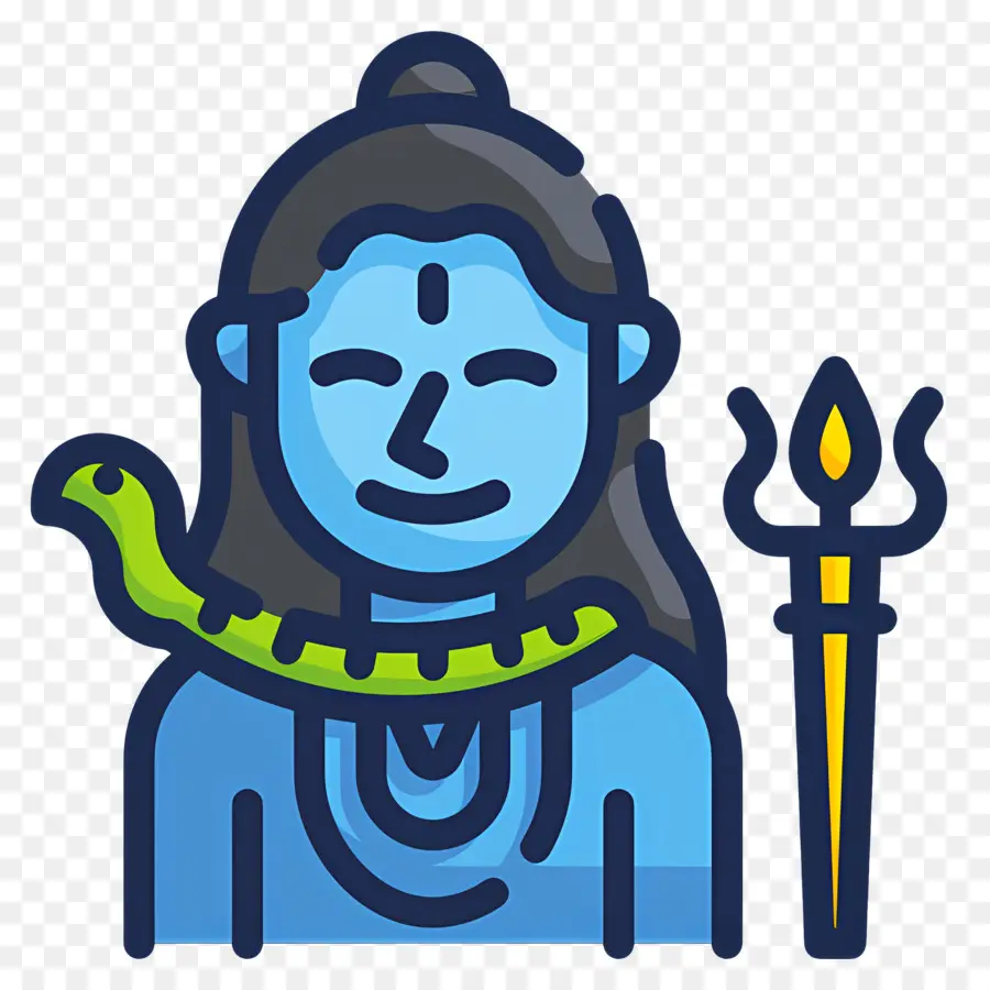 Krishna，Divinité Bleue PNG