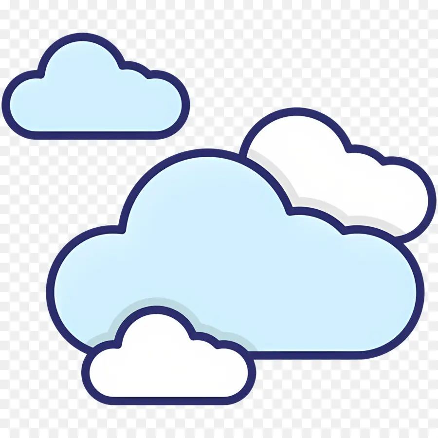 Nuage Bleu，Nuages PNG