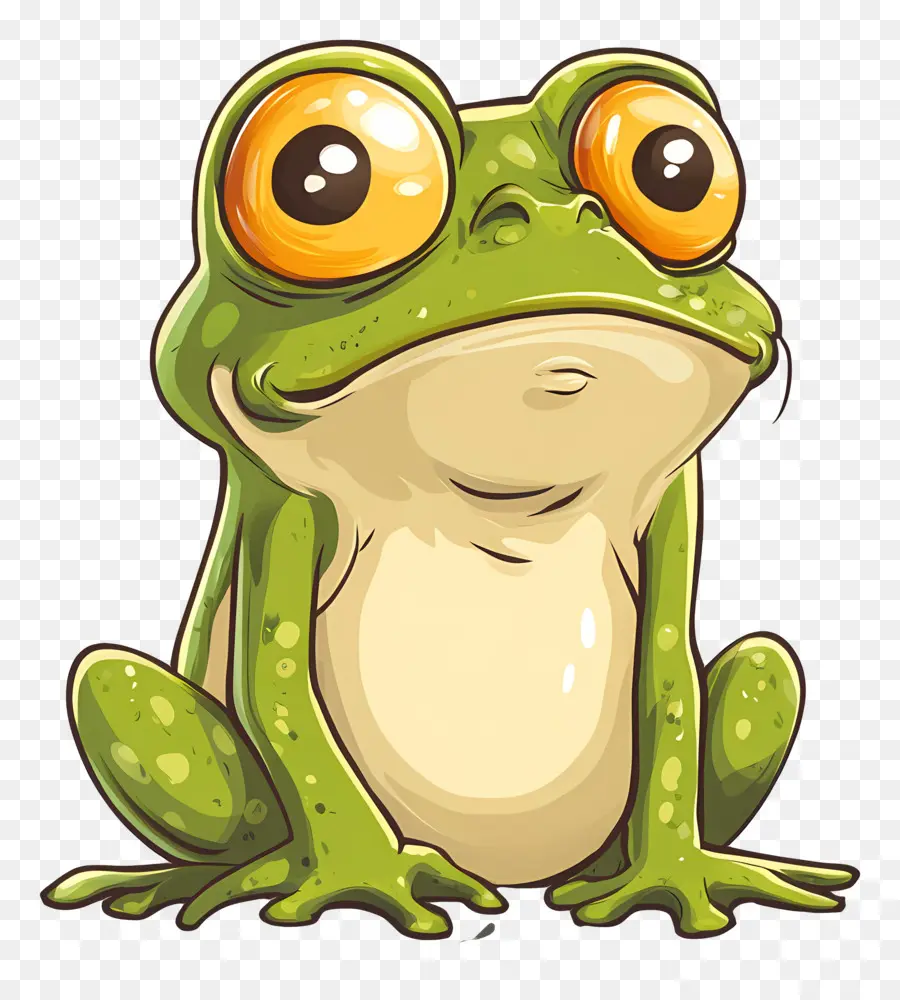 Grenouille Mignonne，Grenouille PNG