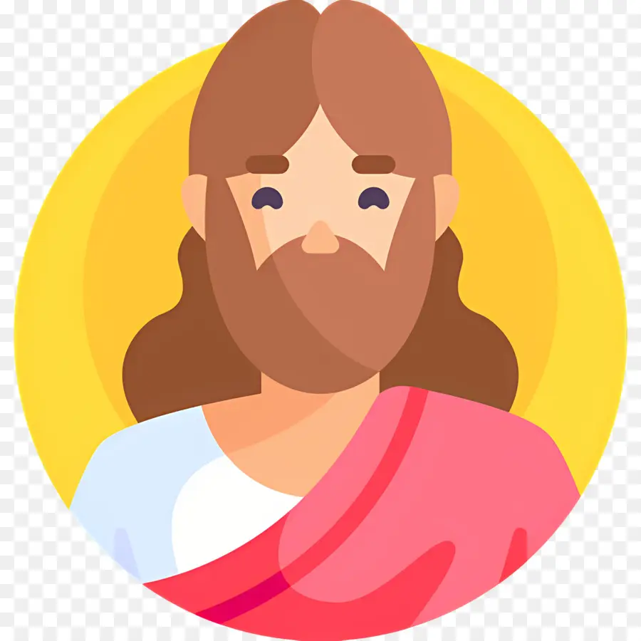 Jésus，Barbu PNG