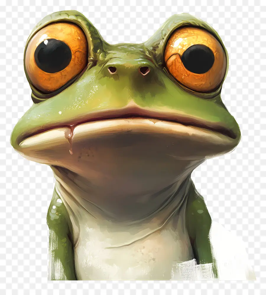 Emoji Grenouille，Grenouille PNG