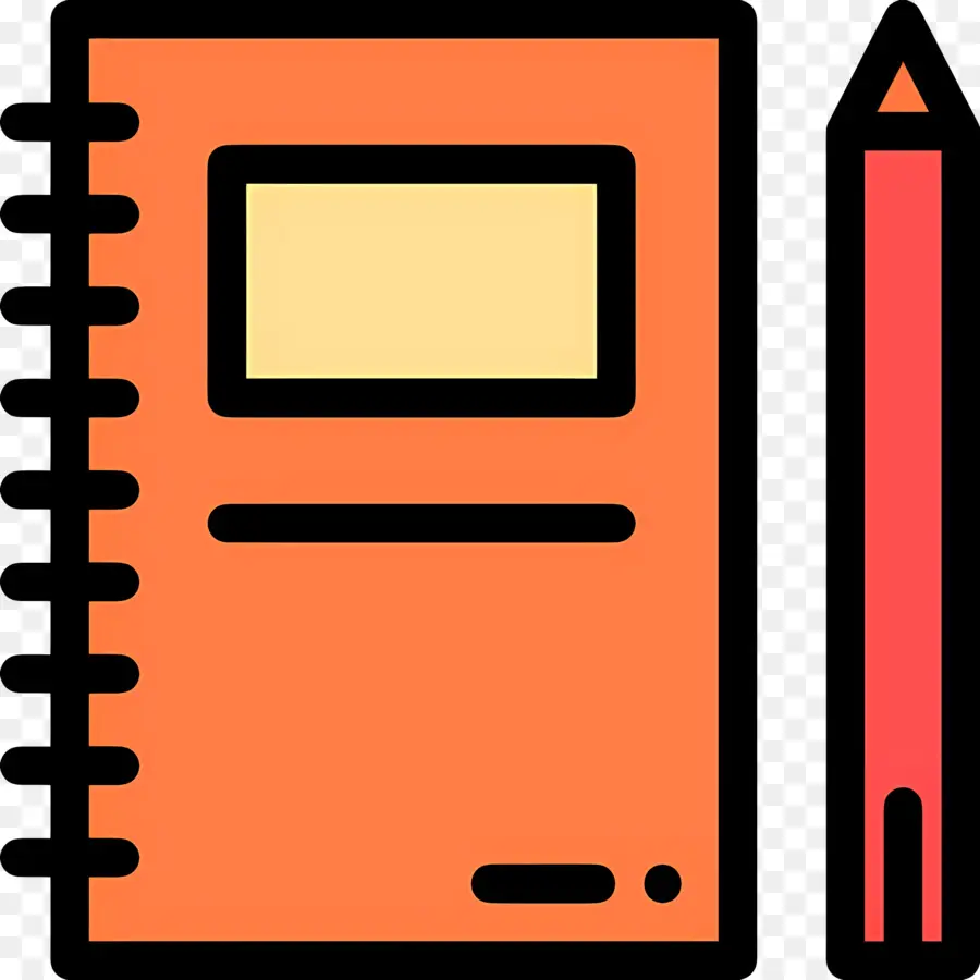 Carnet De Notes，Carnet Et Crayon PNG