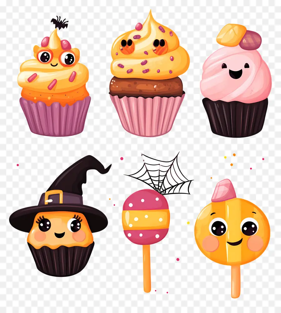 Bonbons D'halloween，Bonbons Mignons D'halloween PNG