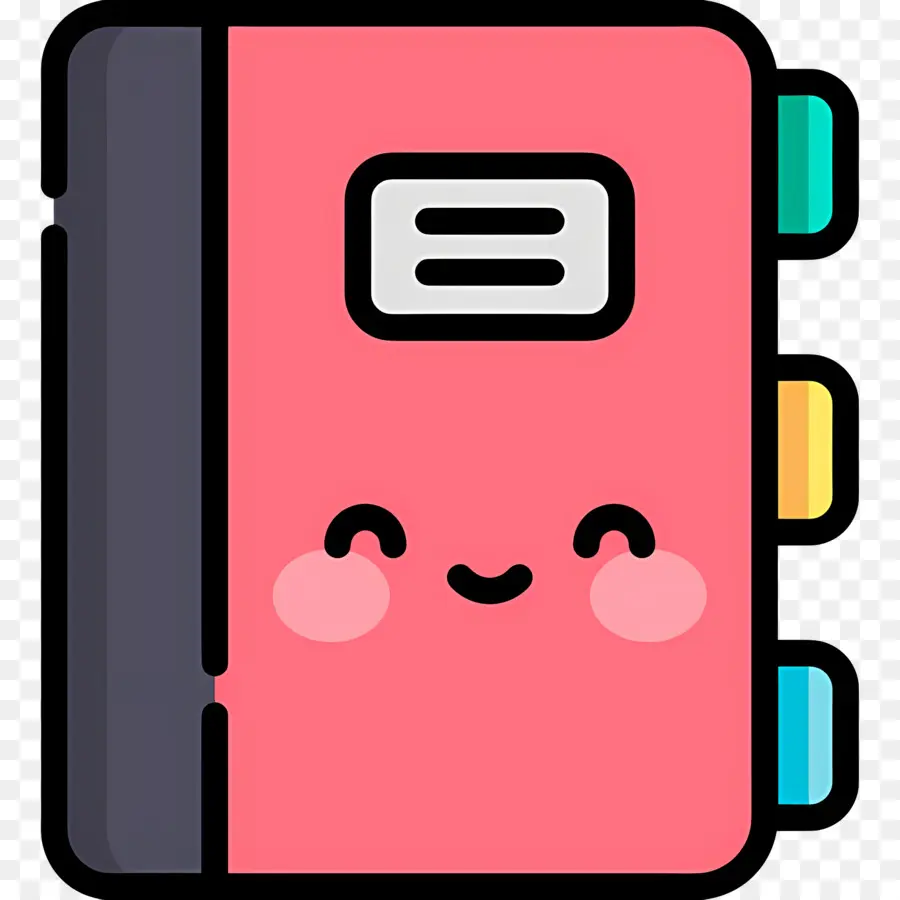 Carnet De Notes，Carnet Souriant PNG