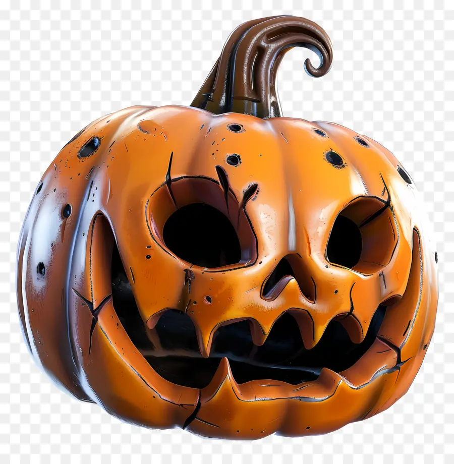 Citrouille D'halloween Animée，Masque à La Citrouille PNG