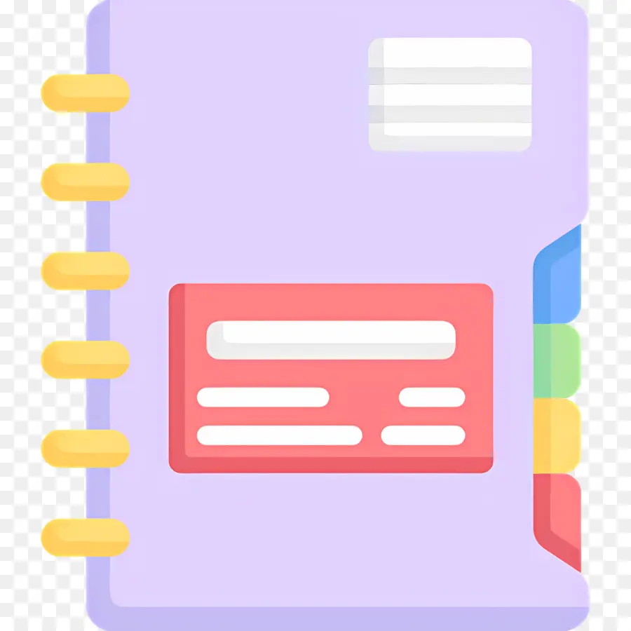 Carnet De Notes，Carnet Violet PNG