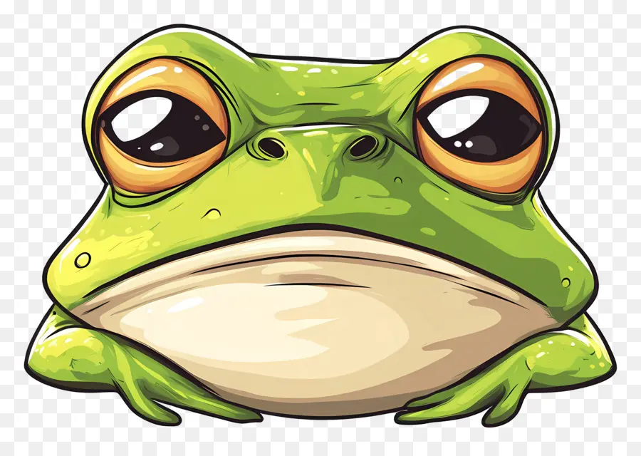 Emoji Grenouille，Grenouille PNG