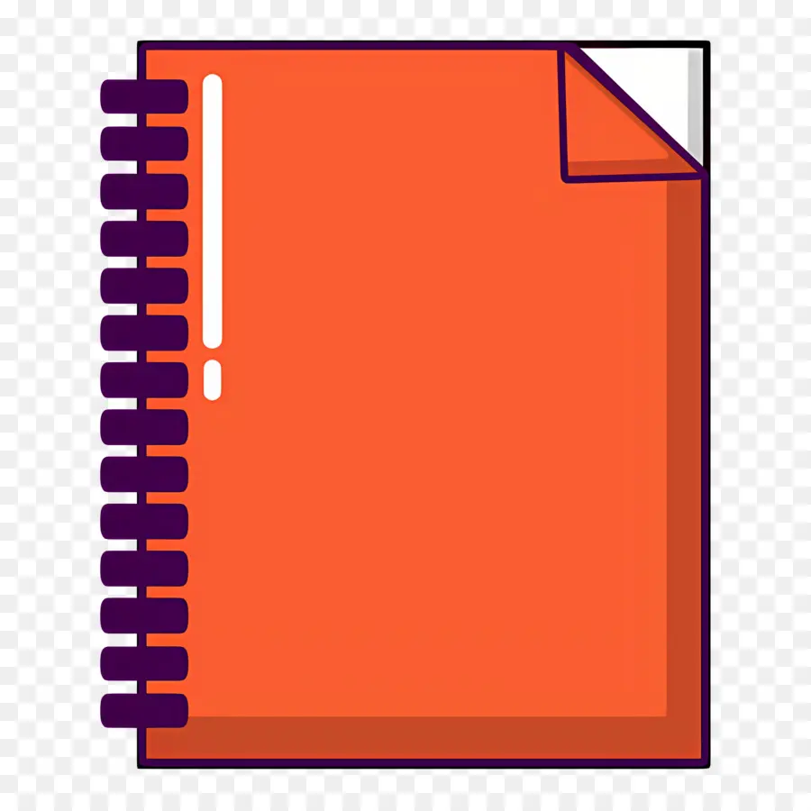 Carnet De Notes，Carnet Orange PNG