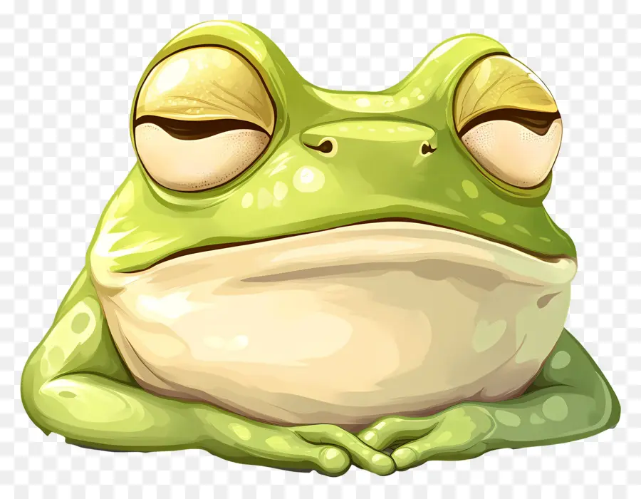 Emoji Grenouille，Grenouille PNG