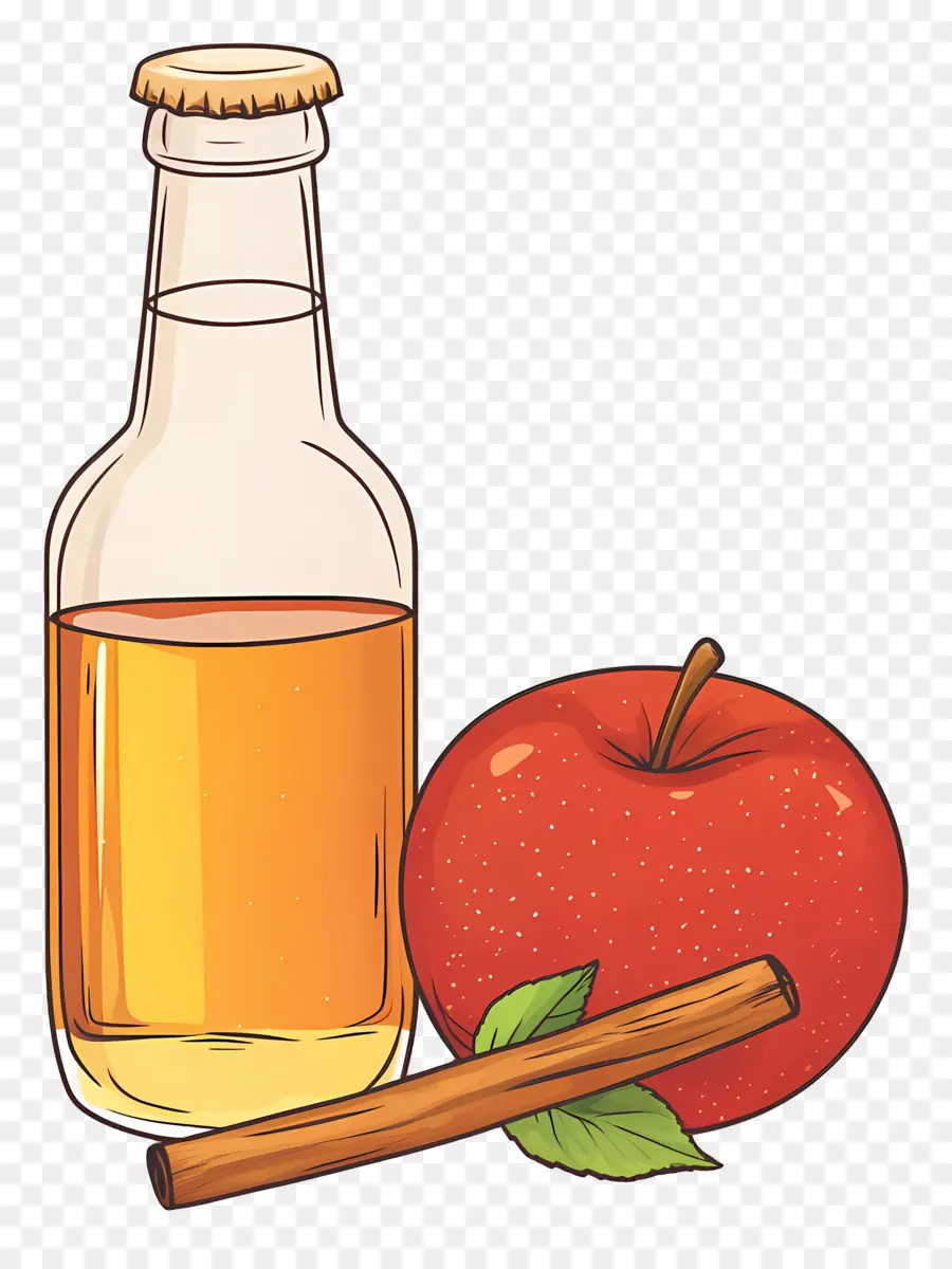 Cidre De Pomme，Pomme Et Jus PNG