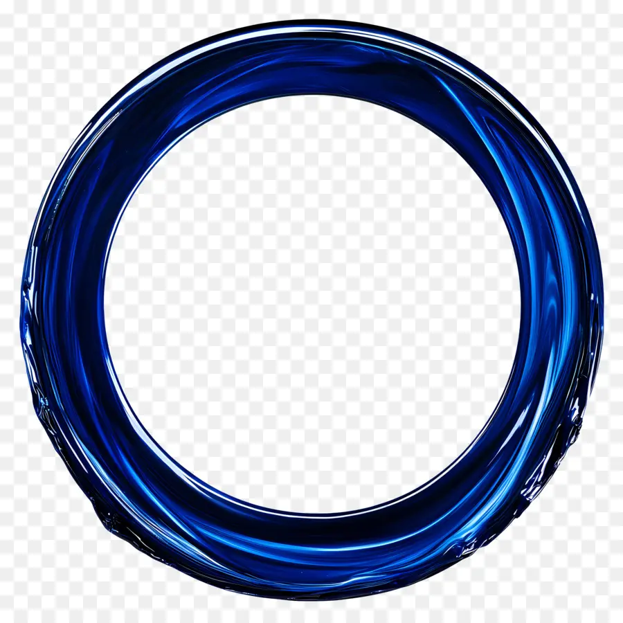 Cadre Cercle Bleu，Cercle PNG