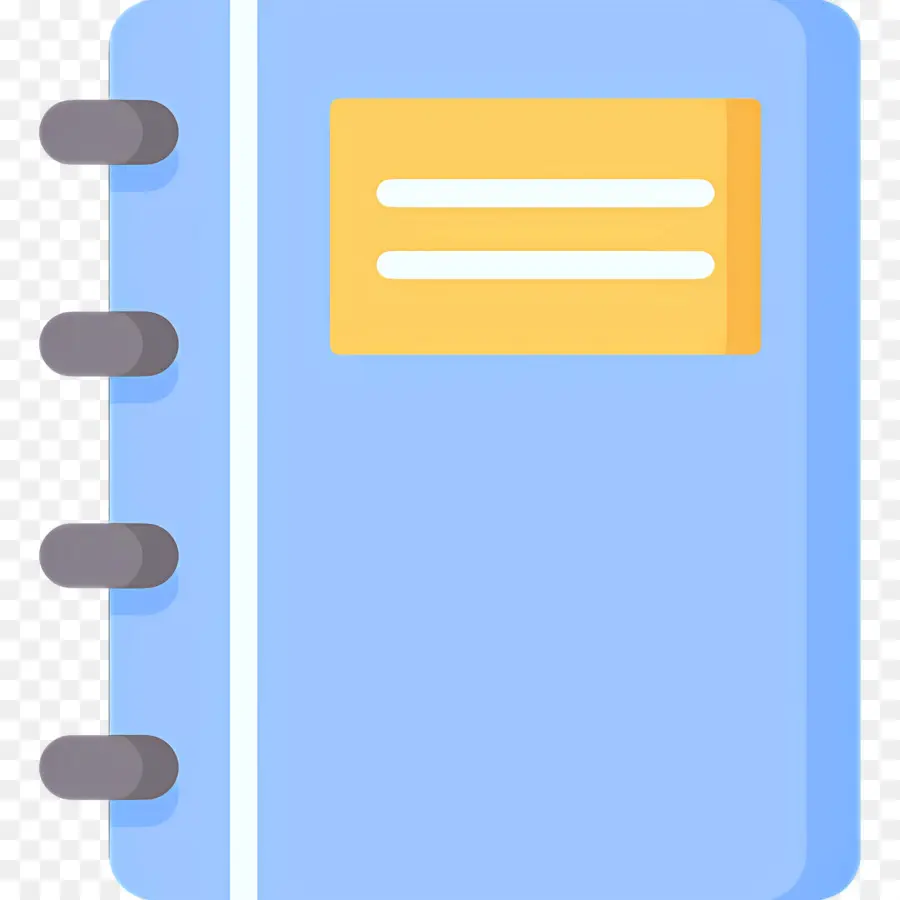 Carnet De Notes，Carnet Bleu PNG