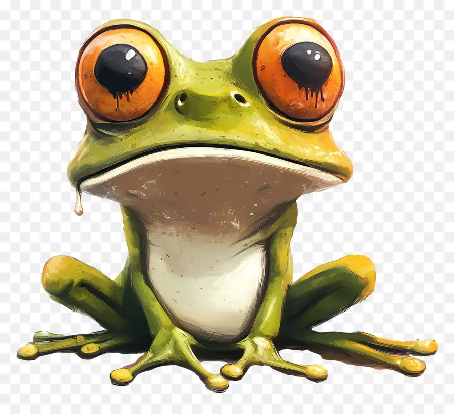 Grenouille De Dessin Animé，Grenouille PNG