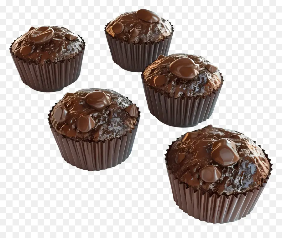 Muffins Au Chocolat，Dessert PNG