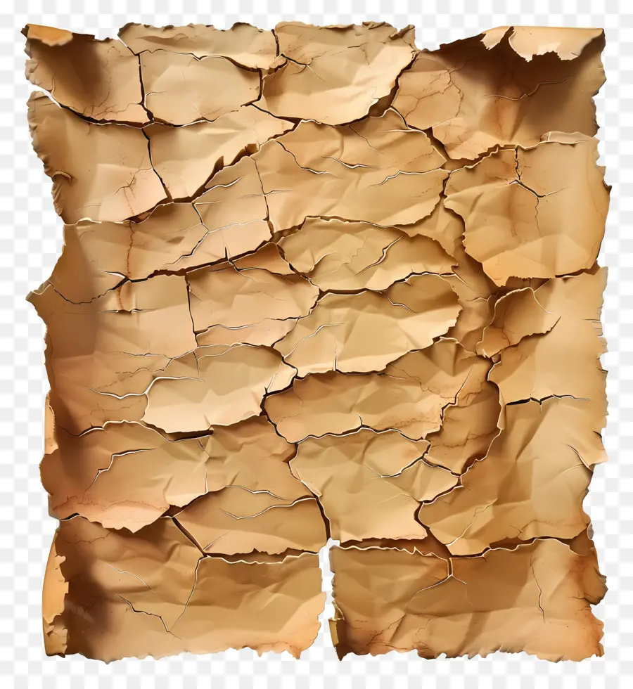 Papier Déchiré Marron，Vieux Papier PNG