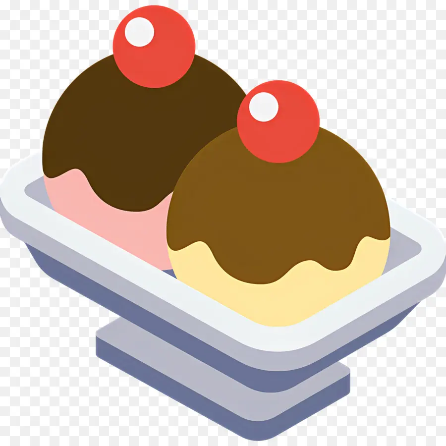 Coupe Glacée，Dessert PNG