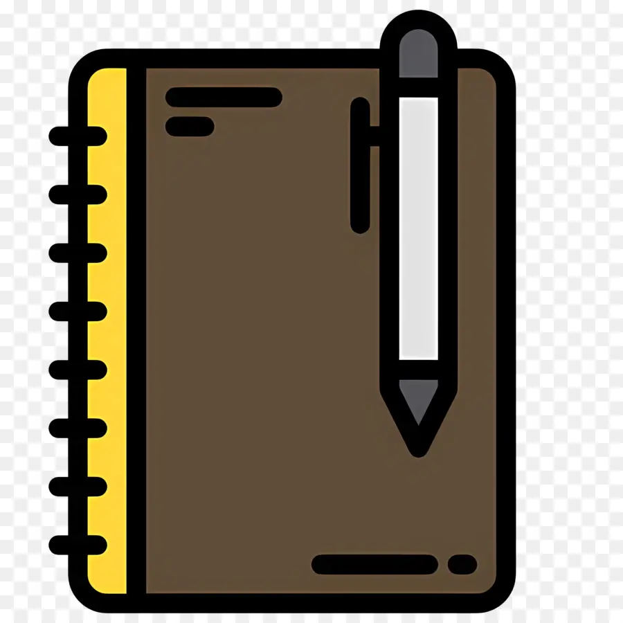 Carnet De Notes，Carnet Et Crayon PNG