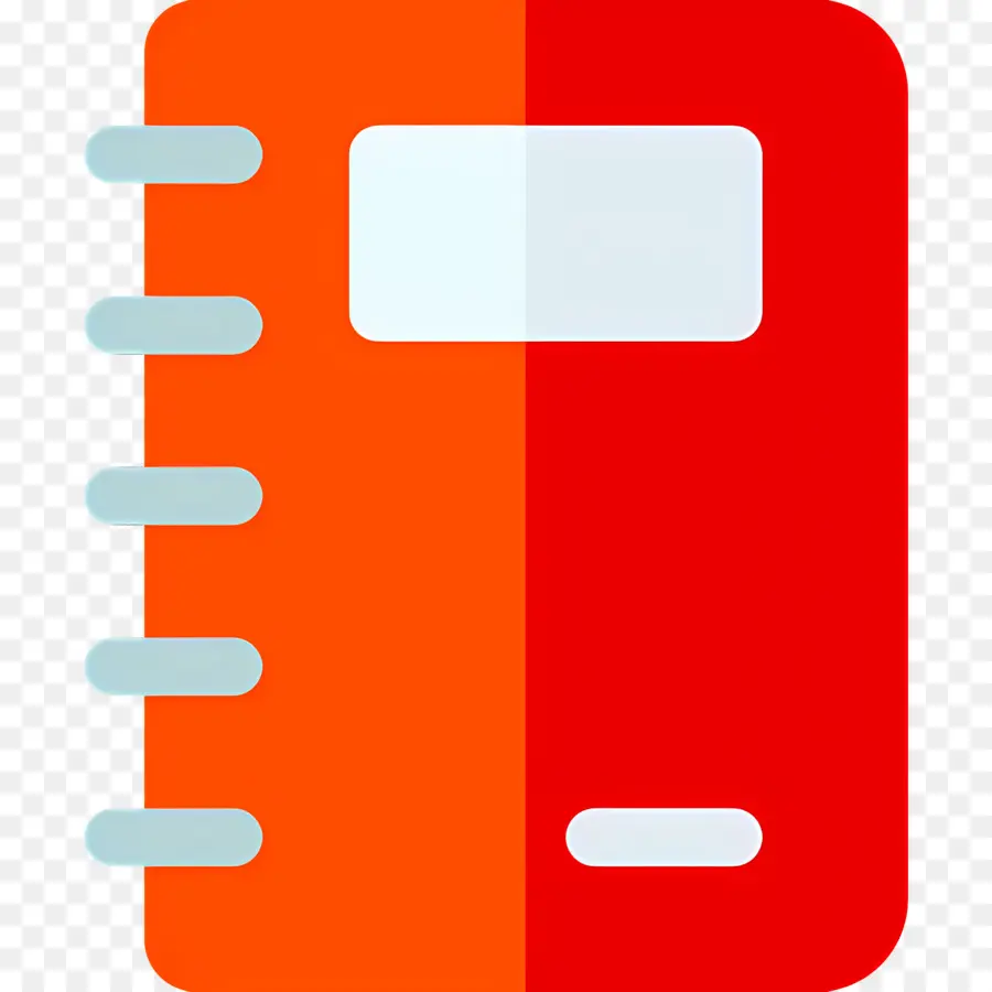 Carnet De Notes，Carnet Rouge Et Orange PNG